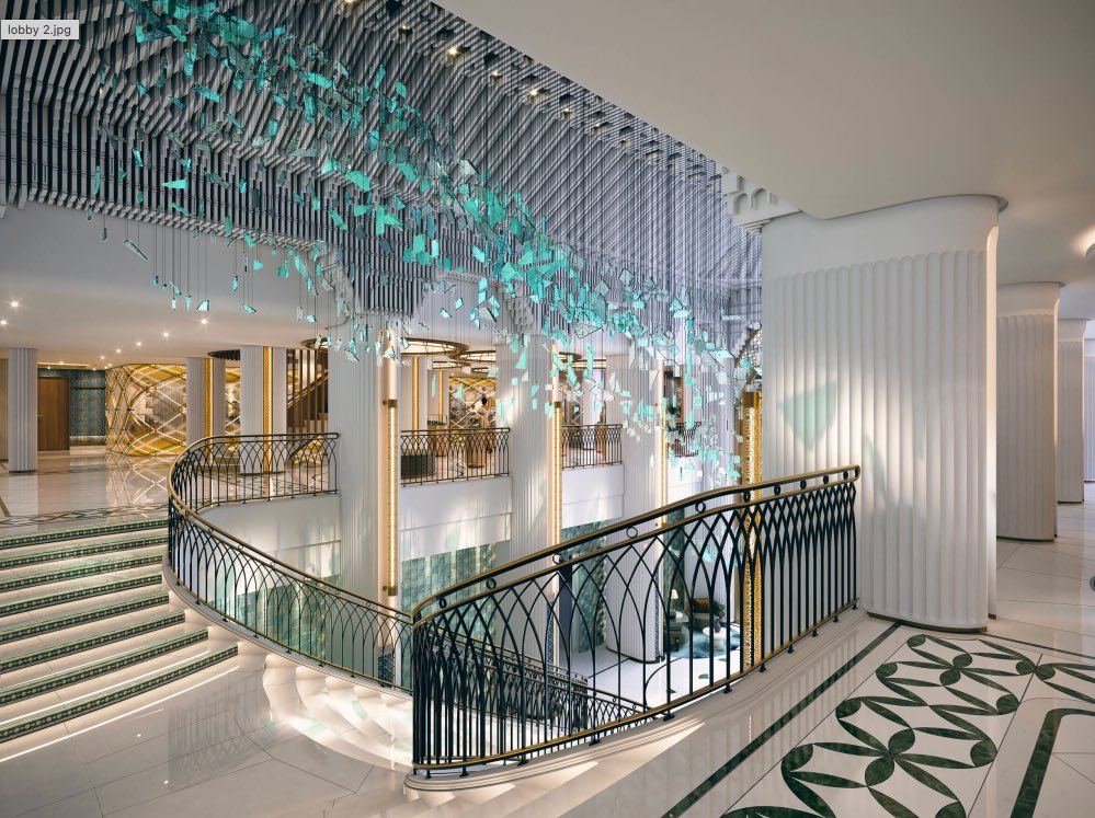 Dettaglio architettonico Lobby